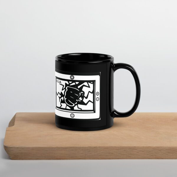 Quality Black Glossy Mug Apparel