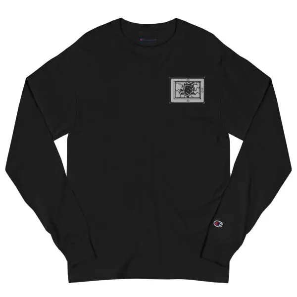 E.L. Deez Logo Mens Champion Long Sleeve Shirt