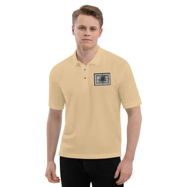 Premium Polo Shirt Stone Front