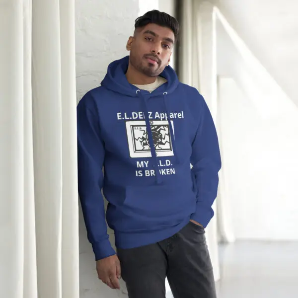 Unisex Premium Hoodie Team Royal Front