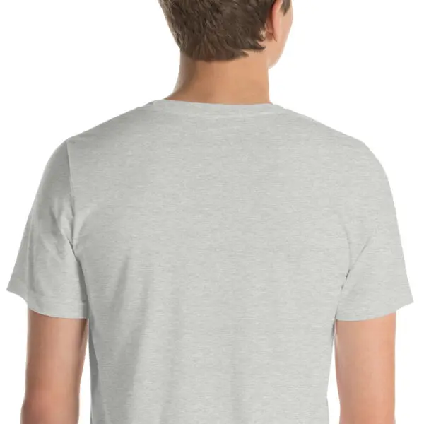 The Original E L Deez T Shirt Athletic Heather Zoomed Front