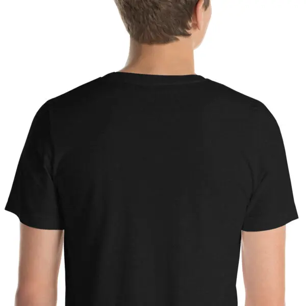 The Original E L Deez T Shirt Black Heather Zoomed