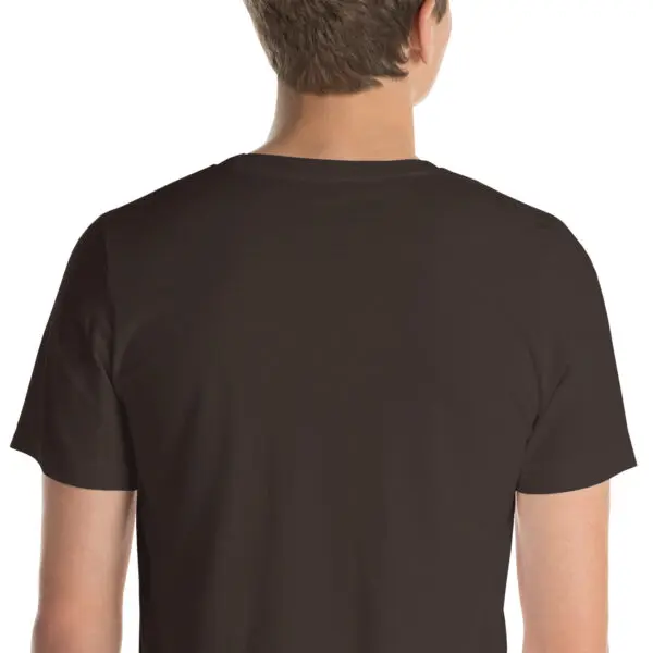 The Original E L Deez T Shirt Brown Colour Zoomed Front