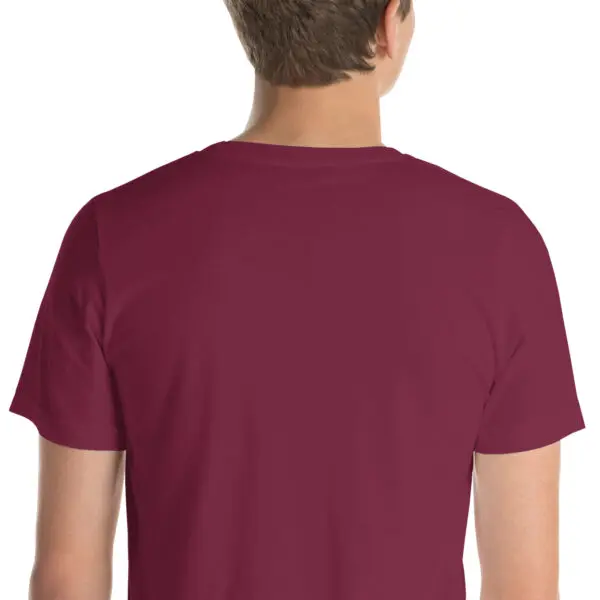 The Original E L Deez T Shirt Maroon Colour Zoomed