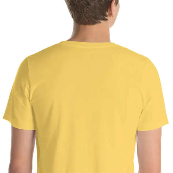 The Original E L Deez T Shirt Yellow Zoomed Front