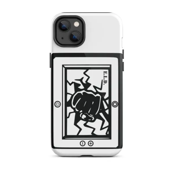 Tough iphone case glossy iphone 14 Plus front