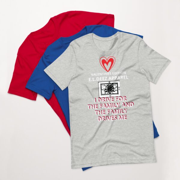 Valentines Edition T Shirt Athletic Heather Front